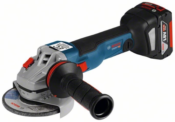 BOSCH CORDLESS ANGLE GRINDER GWS 18V-125 C BB PROFESSIONAL IN CARTON